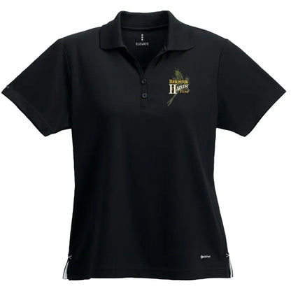 Women's MORENO TEXT MICRO SS POLO