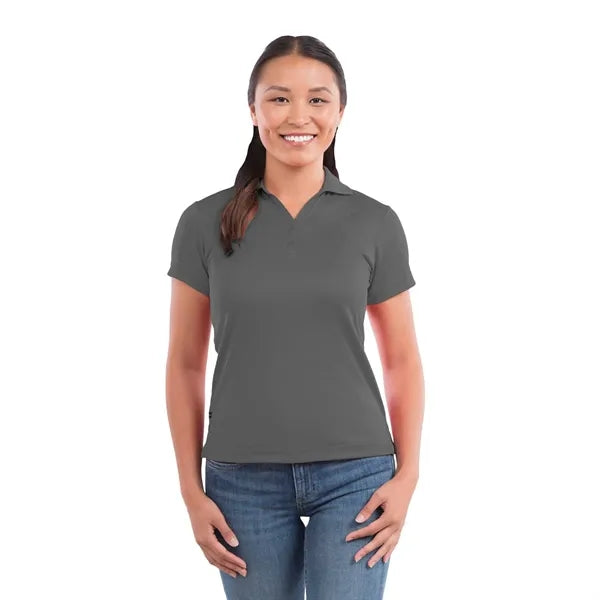 Women's MORENO TEXT MICRO SS POLO