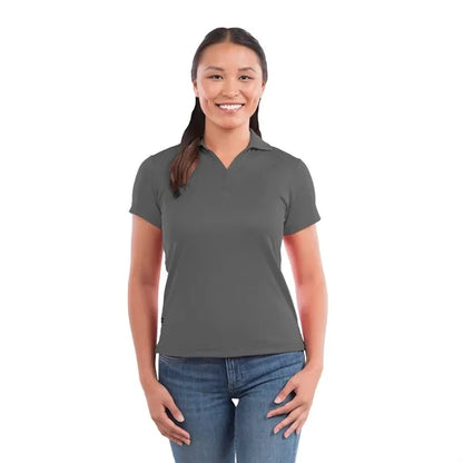 Women's MORENO TEXT MICRO SS POLO