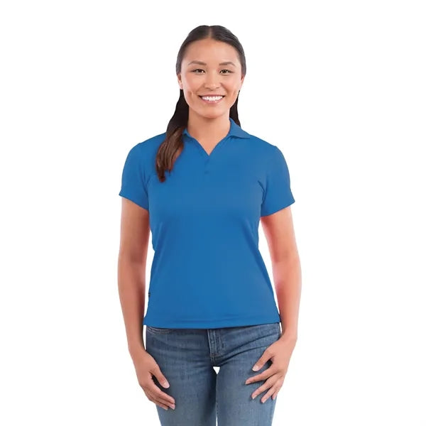 Women's MORENO TEXT MICRO SS POLO