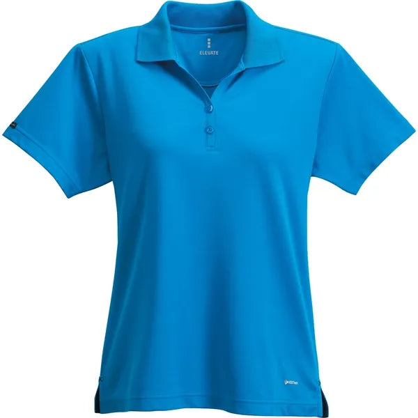 Women's MORENO TEXT MICRO SS POLO