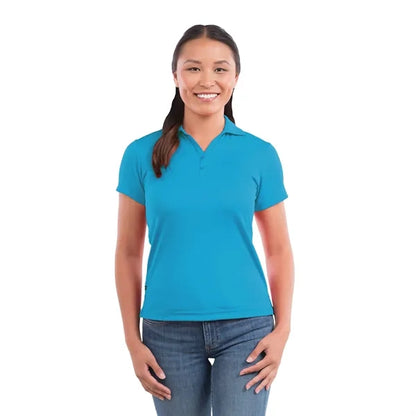 Women's MORENO TEXT MICRO SS POLO