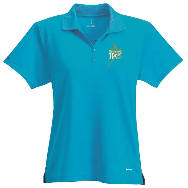 Women's MORENO TEXT MICRO SS POLO