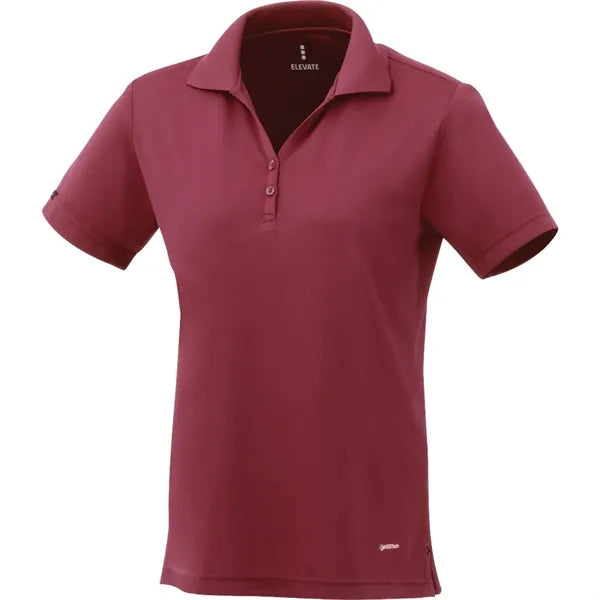 Women's MORENO TEXT MICRO SS POLO
