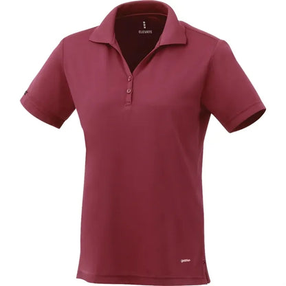 Women's MORENO TEXT MICRO SS POLO