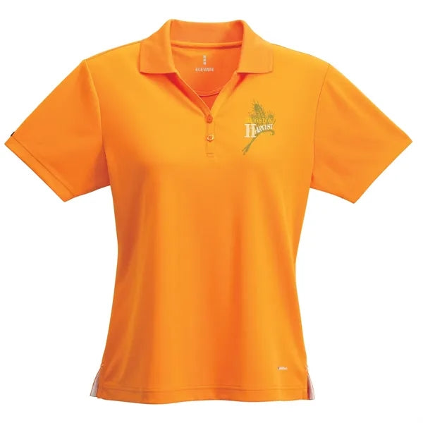 Women's MORENO TEXT MICRO SS POLO