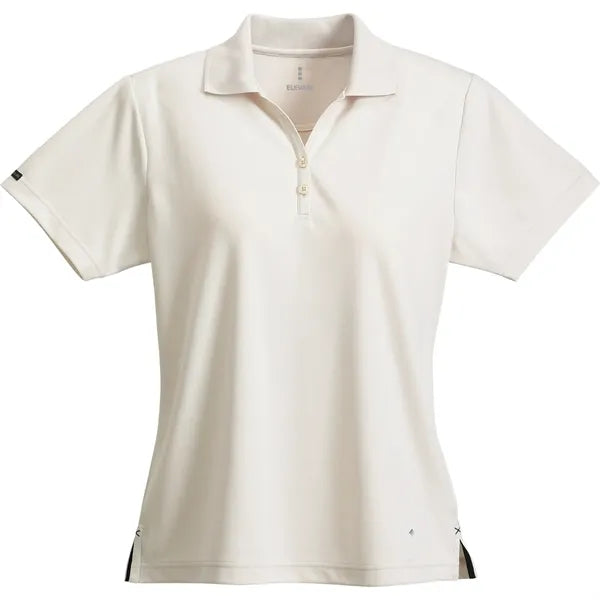 Women's MORENO TEXT MICRO SS POLO