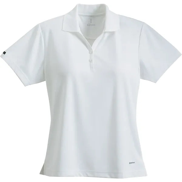 Women's MORENO TEXT MICRO SS POLO