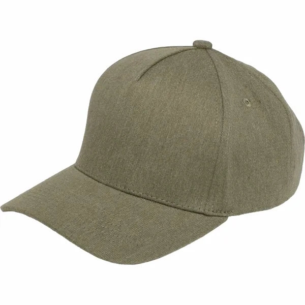 Recycled Cotton Twill 5 Panel Ballcap - Unisex