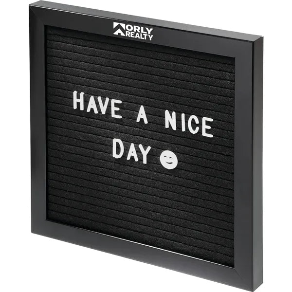 Felt Board with Letters