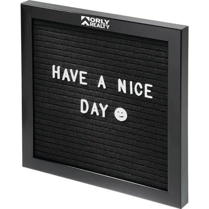 Felt Board with Letters