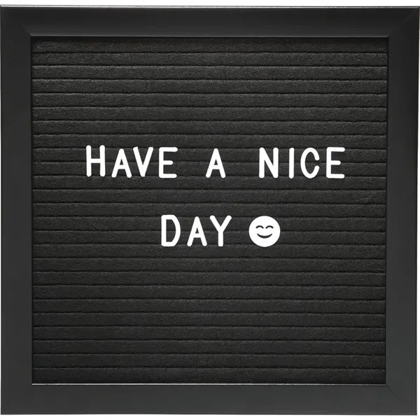 Felt Board with Letters