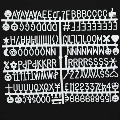 Felt Board with Letters