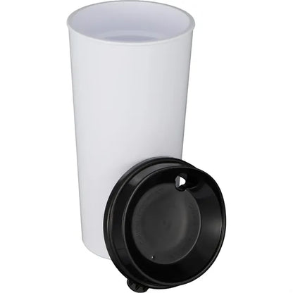 The Roadmaster Recycled 20oz Travel Tumber w/ Lid