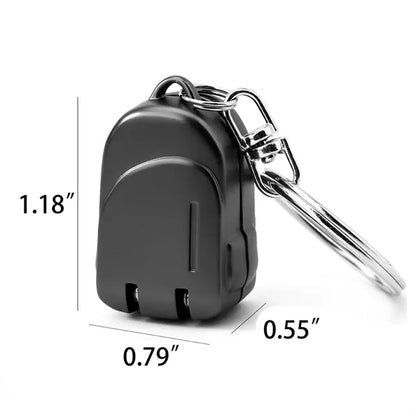 Portable Folding Nail Clipper Keychain Travel Grooming Tool