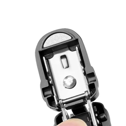 Portable Folding Nail Clipper Keychain Travel Grooming Tool