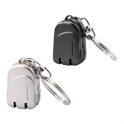 Portable Folding Nail Clipper Keychain Travel Grooming Tool