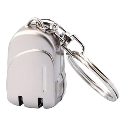 Portable Folding Nail Clipper Keychain Travel Grooming Tool