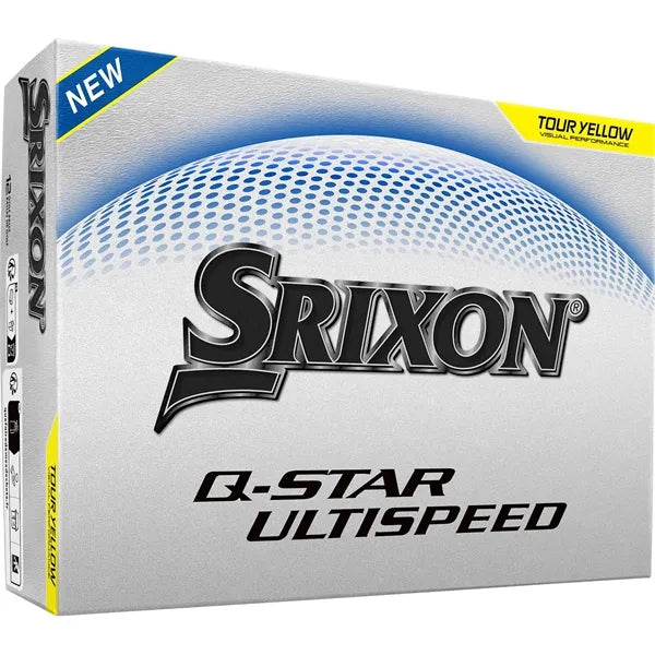 Srixon Q-STAR ULTISPEED Golf Balls - 12 Pack