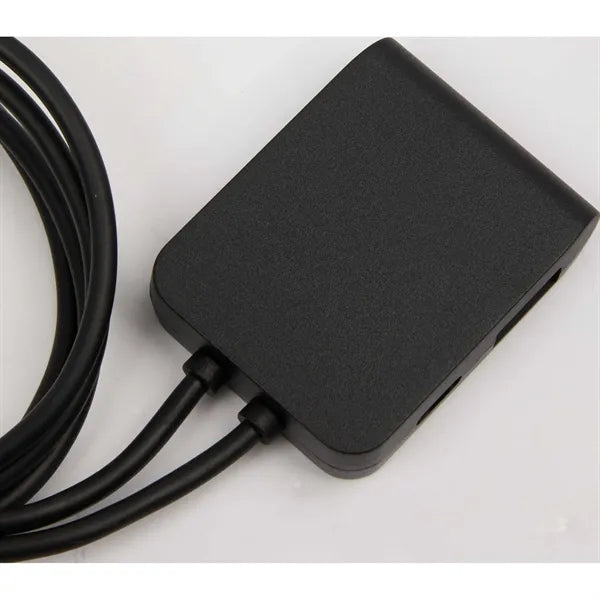 5-IN-1 Charging Cable with USB-A/C Hub