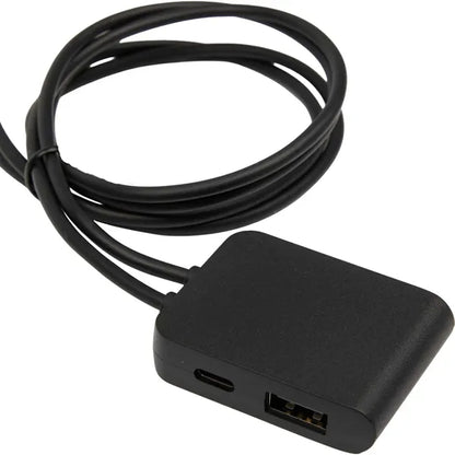 5-IN-1 Charging Cable with USB-A/C Hub