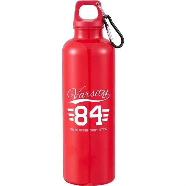 Race 25oz Recycled Bottle with Carabiner
