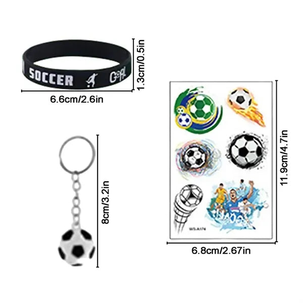 51 in 1 Soccer Themed Promotional Item Assortment