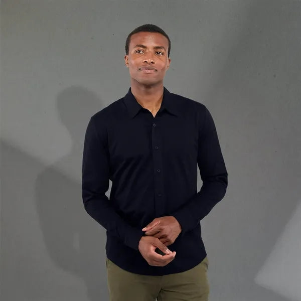 TATRA Eco Long Sleeve Knit Shirt - Men's