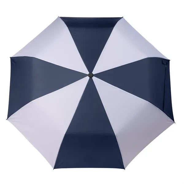 42" Recycled Folding Auto Open Umbrella