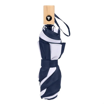 42" Recycled Folding Auto Open Umbrella