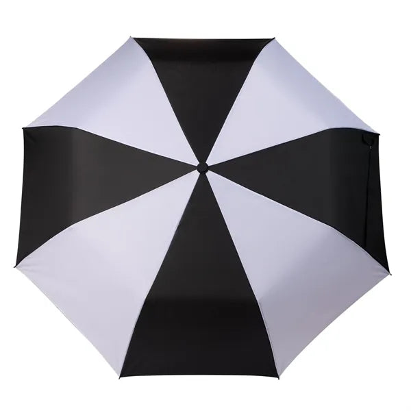 42" Recycled Folding Auto Open Umbrella