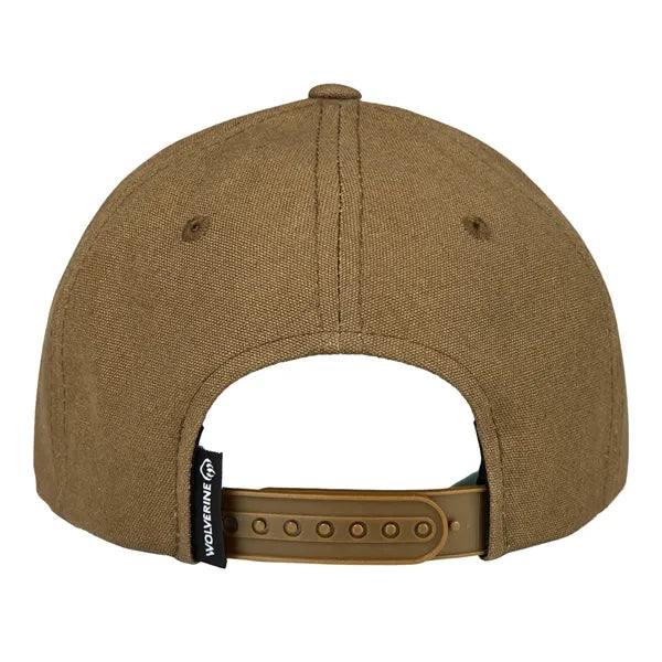 Wolverine Grey Claw Label 6 Panel Cap