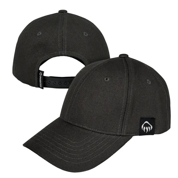 Wolverine Grey Claw Label 6 Panel Cap