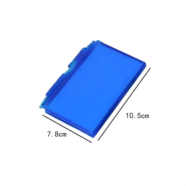 Compact Mini Notebook with Integrated Pen