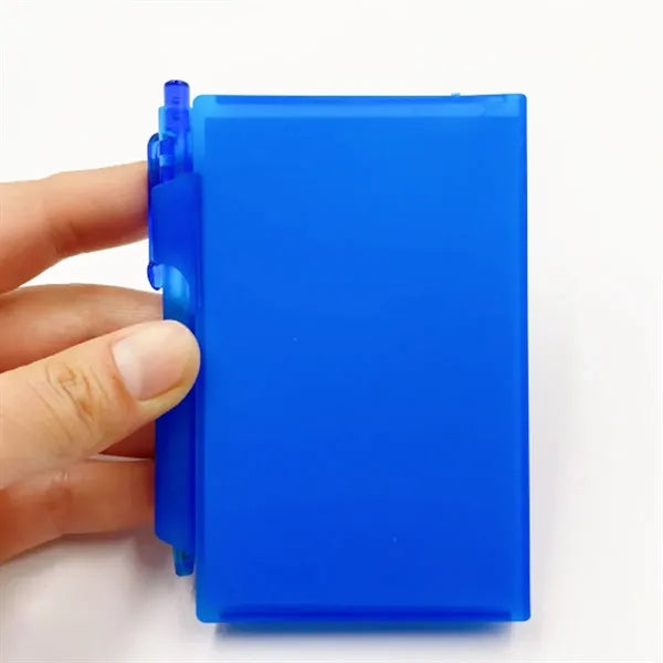 Compact Mini Notebook with Integrated Pen