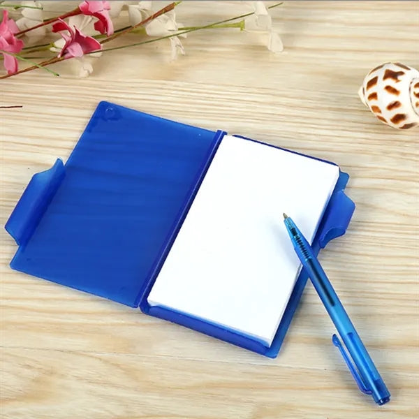 Compact Mini Notebook with Integrated Pen