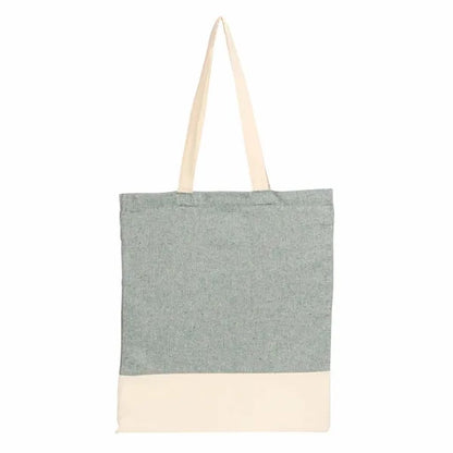 Split Recycled 5oz Cotton Twill Convention Tote