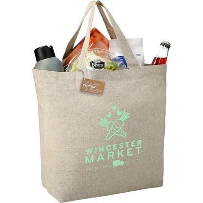 Recycled 5oz Cotton Twill Grocery Tote