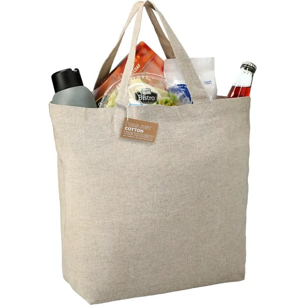 Recycled 5oz Cotton Twill Grocery Tote