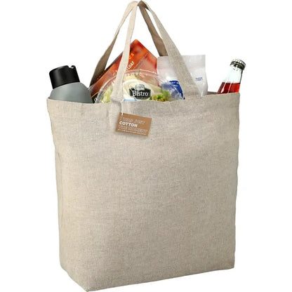 Recycled 5oz Cotton Twill Grocery Tote