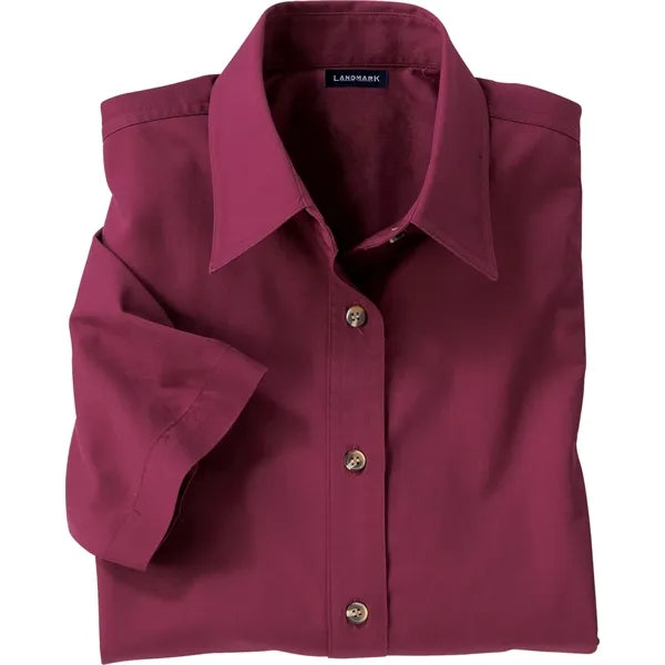 Women's SHORT SLEEVE DRESS SHIRT