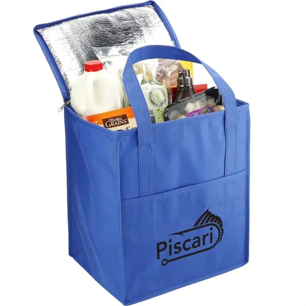 Hercules Flat Top Insulated Grocery Tote