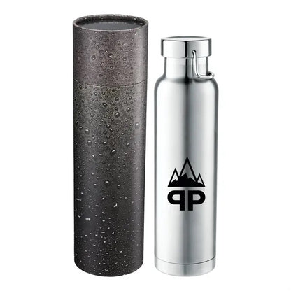 Thor Copper Vac Bottle 22oz With Cylindrical Box