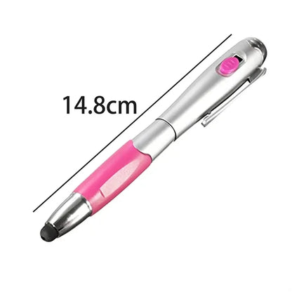 Multi-Function Ballpoint Pen with LED Flashlight