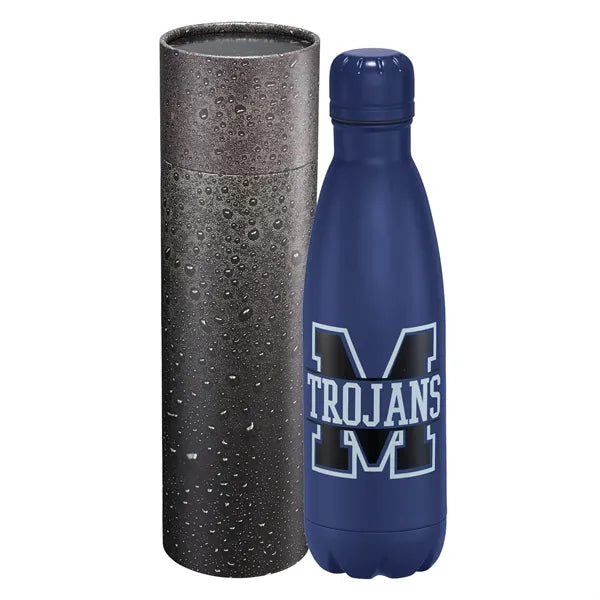 Copper Vac Bottle 17oz With Cylindrical Box