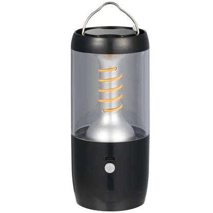 Recycled Spiral Filament 80 Lumens Lantern