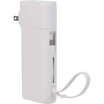 UL Listed 10,000 mAh 20W PD Power Bank with AC Plu