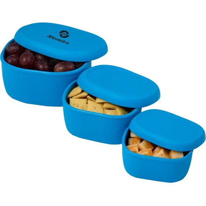 Zili Silicone Small Storage Containers - set of 3