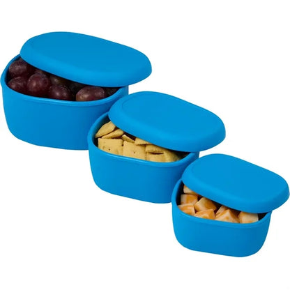 Zili Silicone Small Storage Containers - set of 3