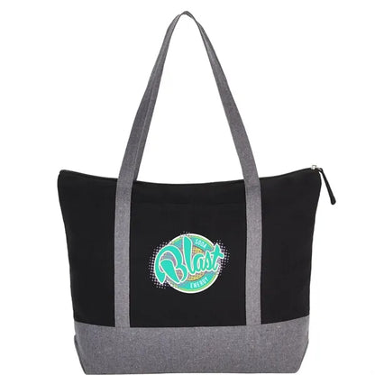 Repose 10oz Recycled Cotton Zippered Tote